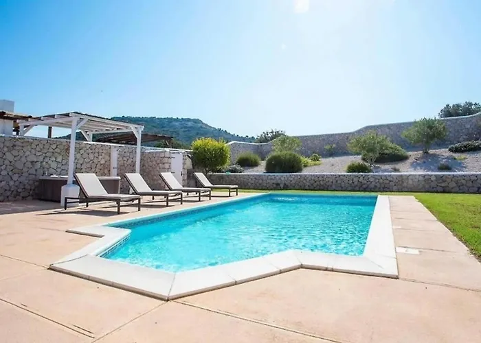 Franky Ladikoheizbarer Pool Tatil Evi Faliraki